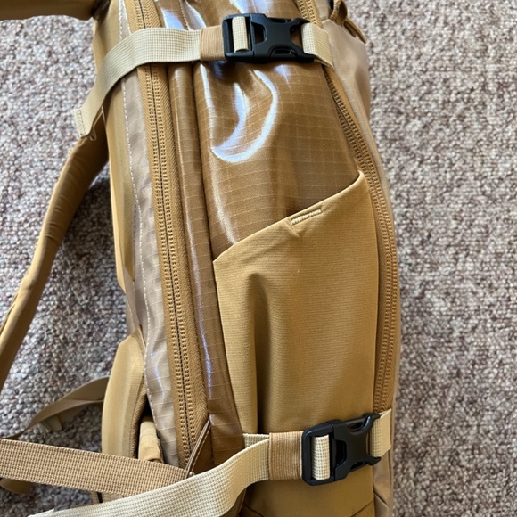 Backcountry Destination 30L travel / every day carry Backpack, tan - Picture 7 of 10